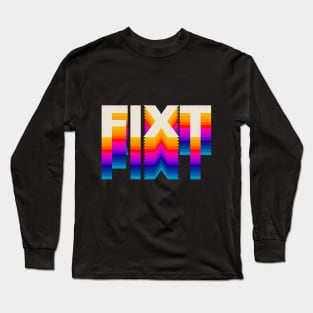 4 Letter Words - Fixt Long Sleeve T-Shirt